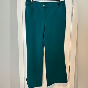 Talbots Teal Wide Leg Pants